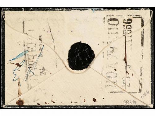 ✉ ITALIA ANTIGUOS ESTADOS: ESTADOS PONTIFICIOS. Sa. 8. 1856.