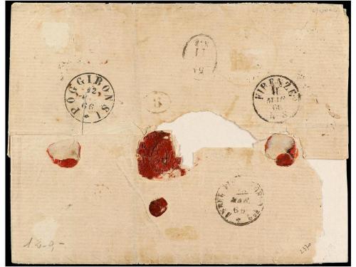 ✉ ITALIA ANTIGUOS ESTADOS: ESTADOS PONTIFICIOS. Sa. 2, 9 (3)