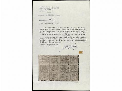 **/* ITALIA ANTIGUOS ESTADOS: ESTADOS PONTIFICIOS. Sa. 22h (