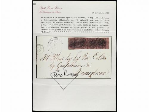 ✉ ITALIA ANTIGUOS ESTADOS: ESTADOS PONTIFICIOS. Sa. 1Aa. 186