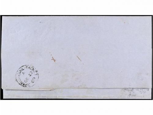 ✉ ANTILLAS DANESAS. 1869 (15 Nov.). DANISH WEST INDIES. SANT