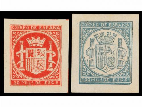 ESPAÑA. GOBIERNO PROVISIONAL. PROYECTOS NO ADOPTADOS. 50 mil