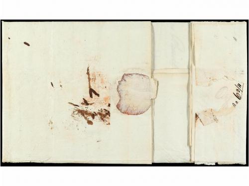 ✉ RUSIA. 1804. ODESA to TARRAGONA (Spain). Forwarded via BRO