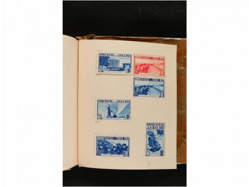 LOTES y COLECCIONES. GUERRA CIVIL. Colección en pequeño albu