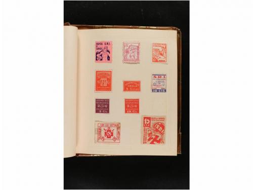 LOTES y COLECCIONES. GUERRA CIVIL. Colección en pequeño albu