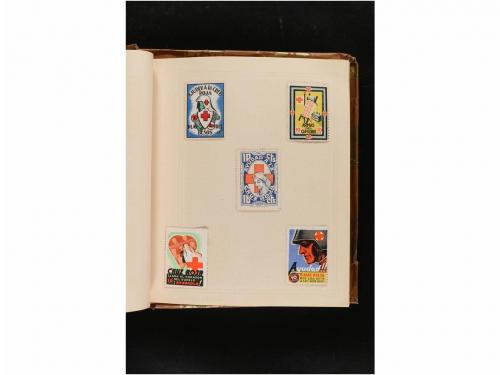 LOTES y COLECCIONES. GUERRA CIVIL. Colección en pequeño albu