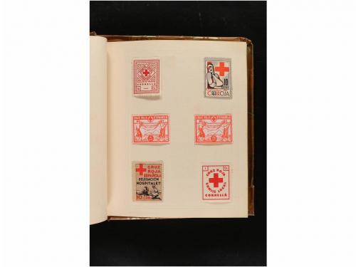 LOTES y COLECCIONES. GUERRA CIVIL. Colección en pequeño albu