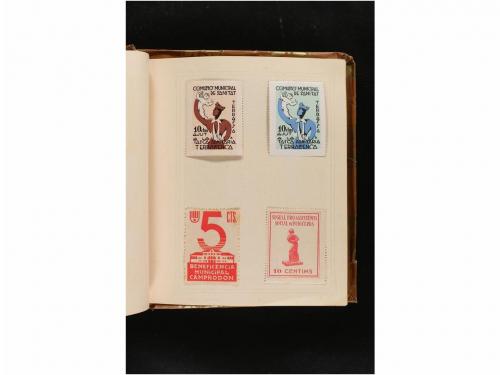 LOTES y COLECCIONES. GUERRA CIVIL. Colección en pequeño albu