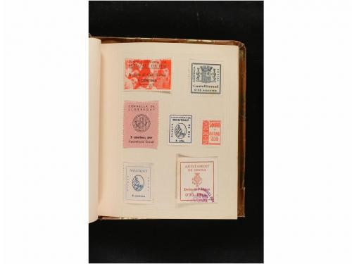 LOTES y COLECCIONES. GUERRA CIVIL. Colección en pequeño albu