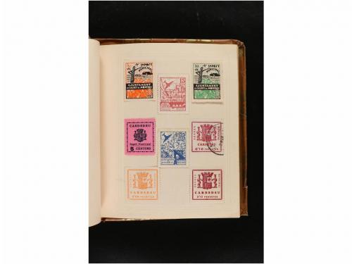 LOTES y COLECCIONES. GUERRA CIVIL. Colección en pequeño albu