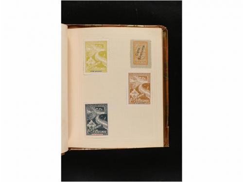 LOTES y COLECCIONES. GUERRA CIVIL. Colección en pequeño albu