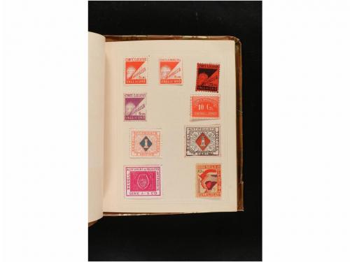 LOTES y COLECCIONES. GUERRA CIVIL. Colección en pequeño albu