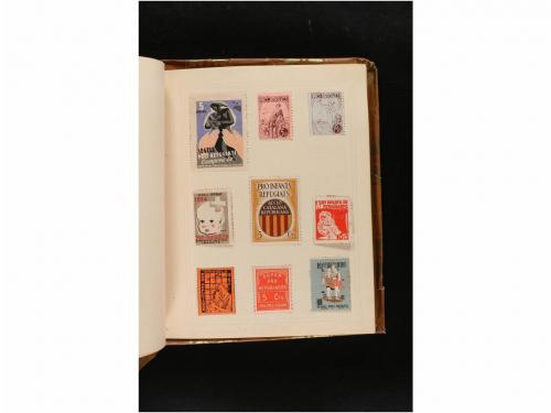 LOTES y COLECCIONES. GUERRA CIVIL. Colección en pequeño albu