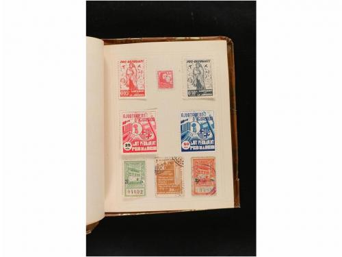 LOTES y COLECCIONES. GUERRA CIVIL. Colección en pequeño albu