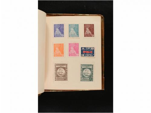 LOTES y COLECCIONES. GUERRA CIVIL. Colección en pequeño albu