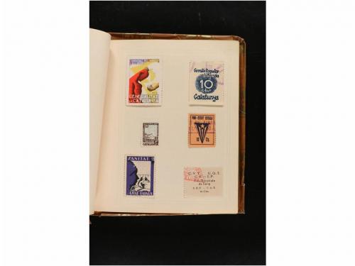 LOTES y COLECCIONES. GUERRA CIVIL. Colección en pequeño albu