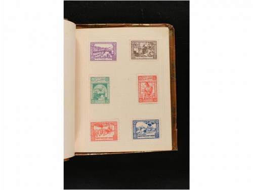 LOTES y COLECCIONES. GUERRA CIVIL. Colección en pequeño albu