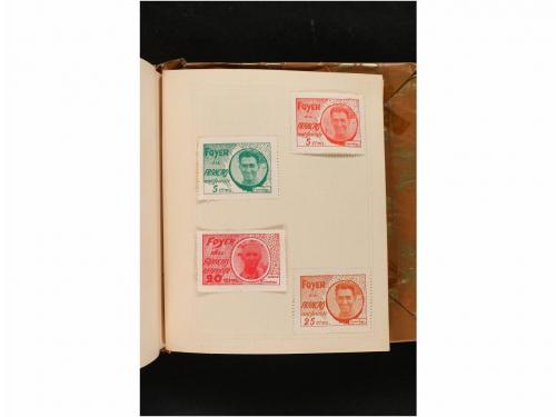 LOTES y COLECCIONES. GUERRA CIVIL. Colección en pequeño albu