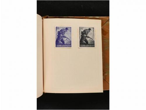 LOTES y COLECCIONES. GUERRA CIVIL. Colección en pequeño albu