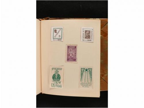 LOTES y COLECCIONES. GUERRA CIVIL. Colección en pequeño albu