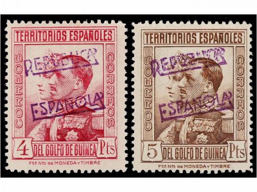 * COLONIAS ESPAÑOLAS: GUINEA. Ed. 216B/29B. SERIE COMPLETA, 