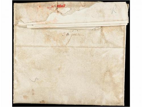 ✉ ESPAÑA: PREFILATELIA. 1810 (21 Mayo). GERONA a FRANCIA. Ca