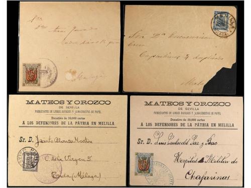 ✉ LOTES y COLECCIONES. MARRUECOS. FRANQUICIAS MILITARES. Sie