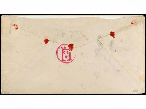 ✉ REPUBLICA DOMINICANA. Sc. 104, 105. 1900. SANTO DOMINGO a 