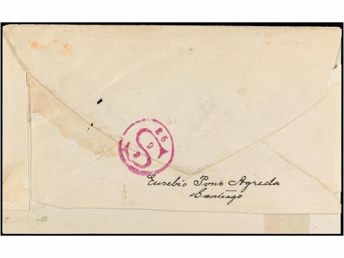 ✉ REPUBLICA DOMINICANA. Sc. 91, 92. 1893. SANTIAGO a NEW YOR