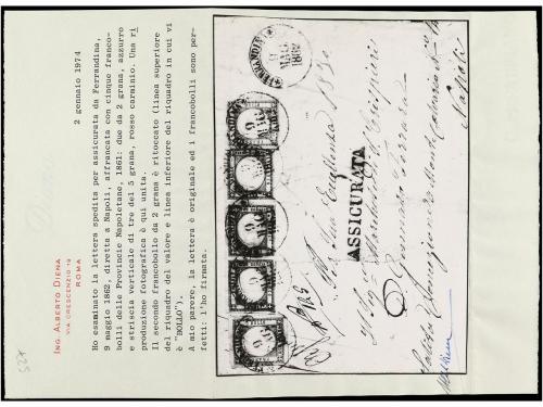 ✉ ITALIA ANTIGUOS ESTADOS: DOS SICILIAS - NAPOLES. Sa. 20 (2