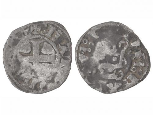 REINO DE NAVARRA. Carlín Negro. CARLOS EL MALO. ù:KA(ROL)VS 