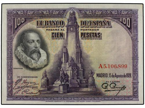 GUERRA CIVIL, ZONA REPUBLICANA. Lote 2 billetes 100 Pesetas.