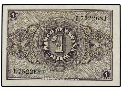 ESTADO ESPAÑOL. Lote 2 billetes 1 Peseta. 30 Abril 1938. Ser