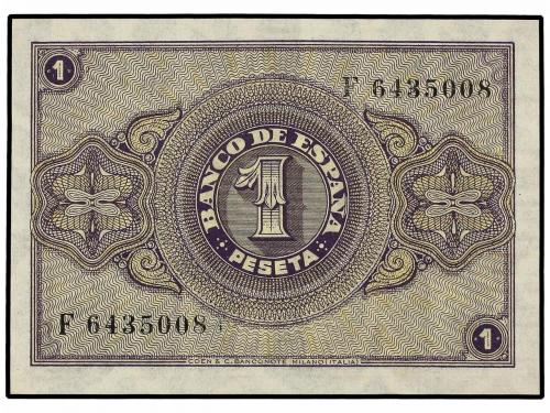 GUERRA CIVIL, ZONA REPUBLICANA. Lote 2 billetes 1 Peseta. 28
