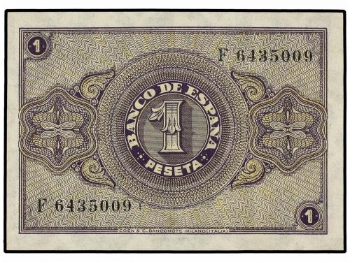 GUERRA CIVIL, ZONA REPUBLICANA. Lote 2 billetes 1 Peseta. 28