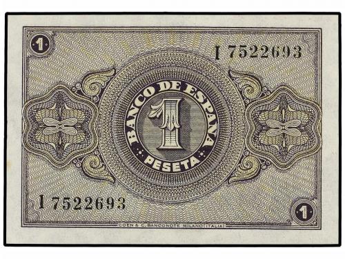 ESTADO ESPAÑOL. Lote 2 billetes 1 Peseta. 30 Abril 1938. Ser