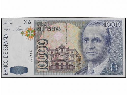 JUAN CARLOS I. Lote 7 billetes 200, 500, 1.000 (2), 5.000 y