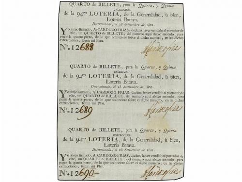 DOCUMENTOS y VARIOS. Lotería de la Generalidad, ú bien, lote