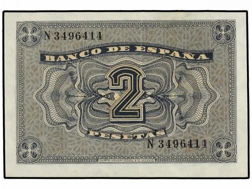 ESTADO ESPAÑOL. Lote 2 billetes 2 Pesetas. 30 Abril 1938. Ca