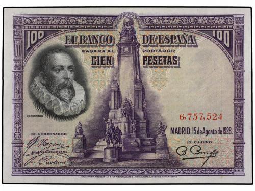 GUERRA CIVIL, ZONA REPUBLICANA. Lote 2 billetes 100 Pesetas.