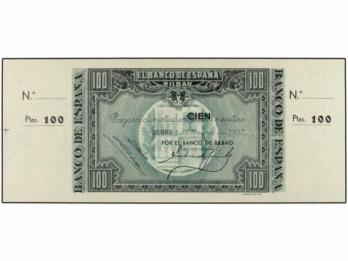 GUERRA CIVIL, ZONA REPUBLICANA. Serie 3 billetes 100 Pesetas