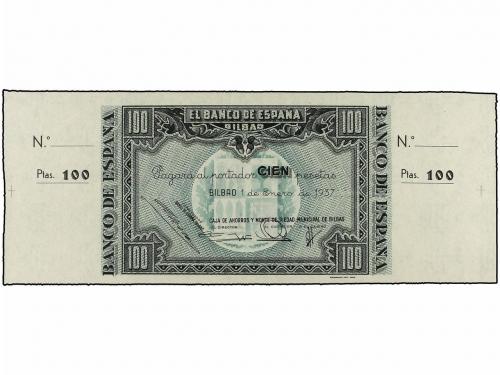 GUERRA CIVIL, ZONA REPUBLICANA. Serie 3 billetes 100 Pesetas