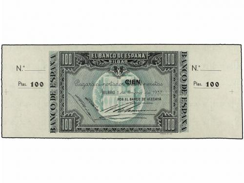 GUERRA CIVIL, ZONA REPUBLICANA. Serie 3 billetes 100 Pesetas