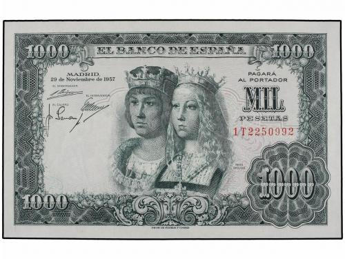 ESTADO ESPAÑOL. Lote 2 billetes 1.000 Pesetas. 29 Noviembre 