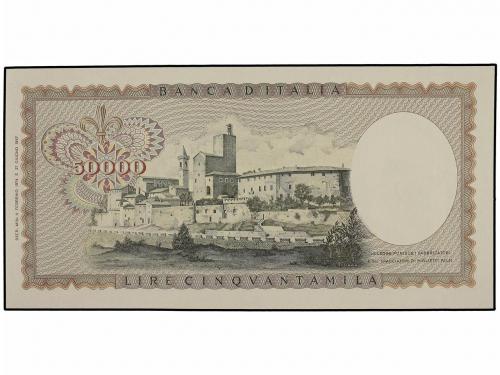 BILLETES EXTRANJEROS. 50.000 Liras. 14 Febrero 1974. ITALIA.