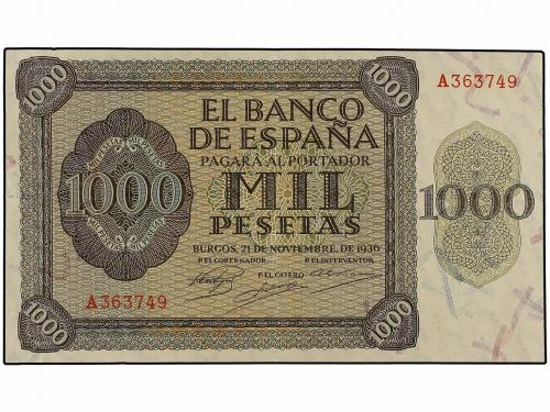ESTADO ESPAÑOL. Lote 3 billetes 1.000 Pesetas. 21 Noviembre 