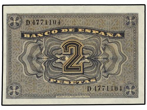 ESTADO ESPAÑOL. Lote 2 billetes 2 Pesetas. 30 Abril 1938. Se