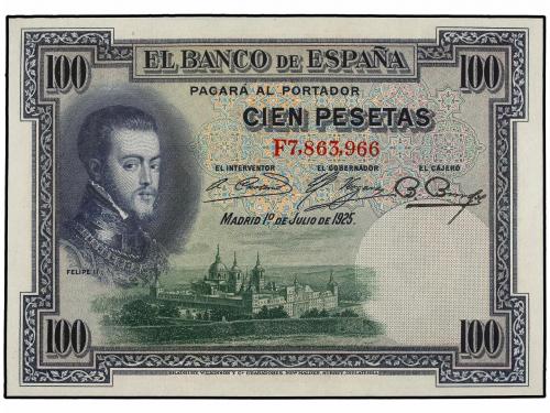GUERRA CIVIL, ZONA REPUBLICANA. Lote 2 billetes 100 Pesetas.