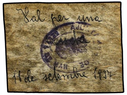 CATALUNYA. 1 Pesseta. 11 Setembre 1937. C.M. de SELVA DE MAR