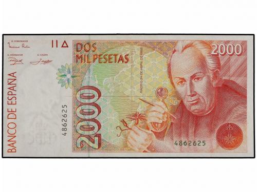 JUAN CARLOS I. Lote 2 billetes 2.000 Pesetas. 24 Abril 1992.